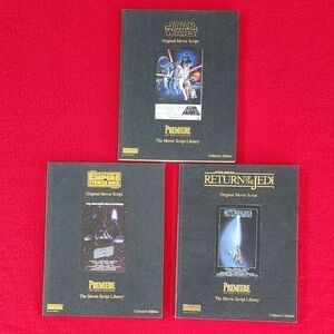 📜 Star Wars Movie Script Collection – A New Hope, Empire Strikes Back, Jedi